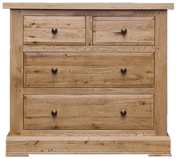 French Rustic 2 + 2 Chest