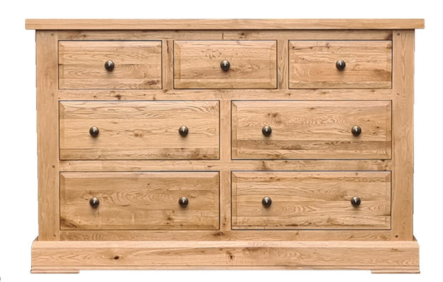 French Rustic 4 + 3 Chest