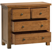 Derwent Rustic 2 over 2 Chest of Drawers