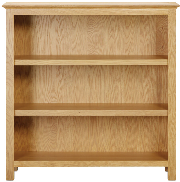 Morecombe Oak 3' Low Bookcase