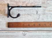 Shelf Bracket Hook, Tranby, Antique Iron
