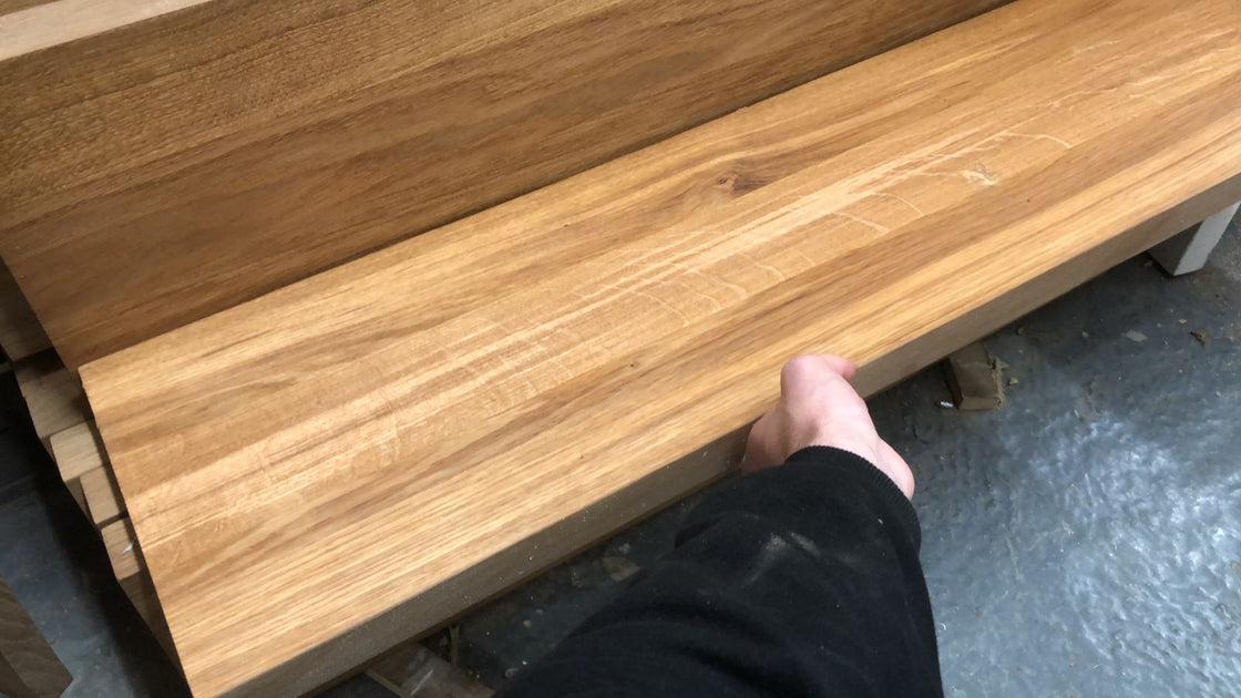 Solid Oak Shelf Jersey Oak Furniture
