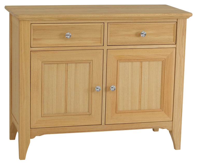 New York Oak Sideboard 2 Door Jersey Oak Furniture