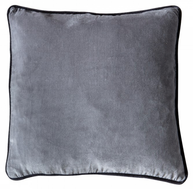 Eterno Velvet Cushion Grey