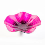 Brushed Pink Poppy Oval Bowl