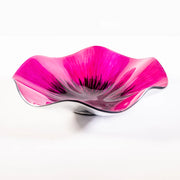Brushed Pink Poppy Oval Bowl