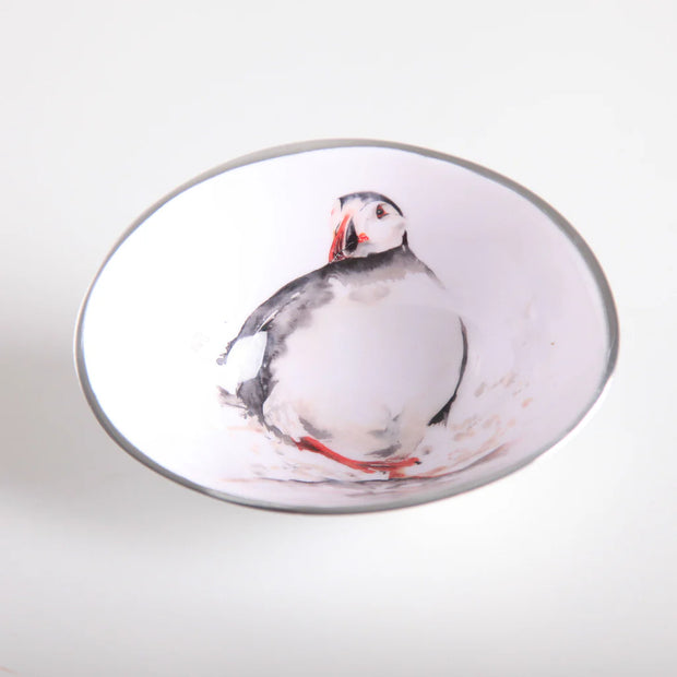 Puffin Oval Bowl