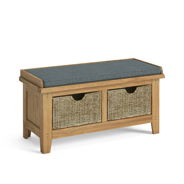 Burlington Hallway Bench With Basket