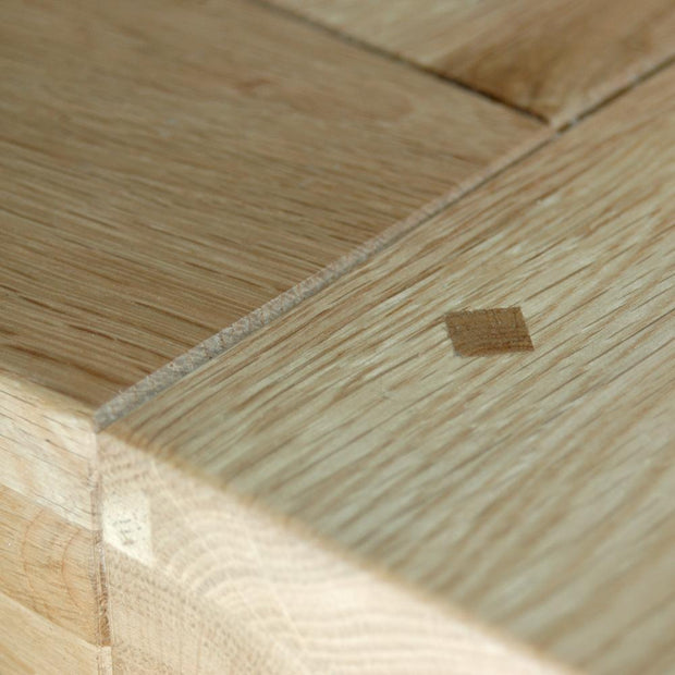 French Rustic Oak Extending Oval Dining Table