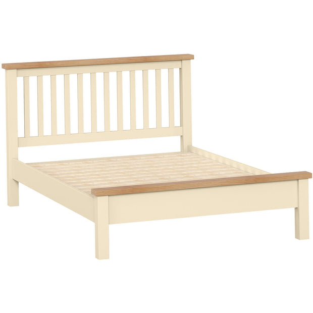 Derwent Painted Slatted Low End Bed