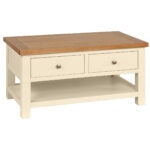Derwent Painted Coffee Table With 2 Drawers