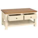 Derwent Painted Coffee Table With 2 Drawers