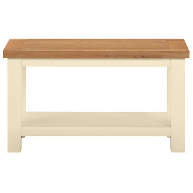Derwent Painted Small Coffee Table With Shelf