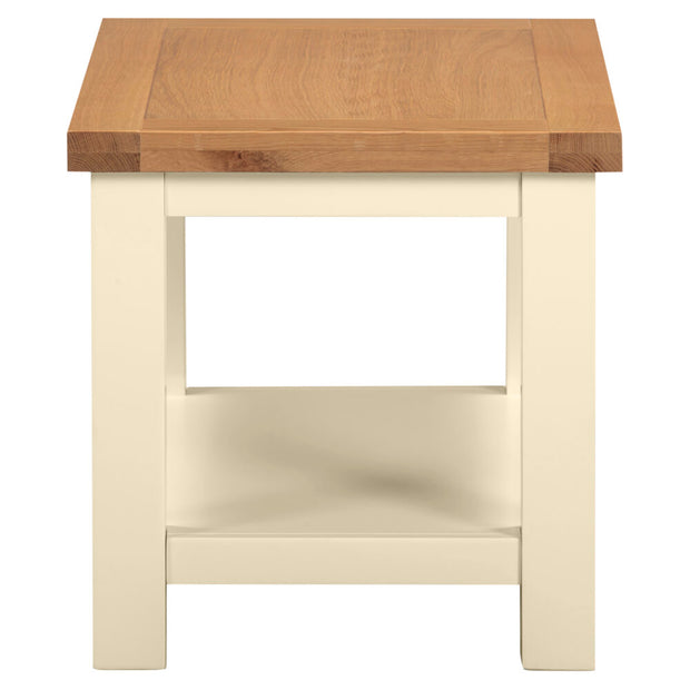Derwent Painted Small Coffee Table With Shelf