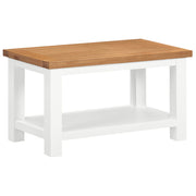 Derwent Painted Small Coffee Table With Shelf