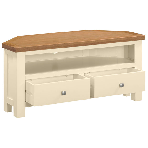 Derwent Painted Large Corner TV Unit