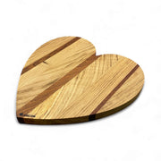 Striped Heart Chopping Board