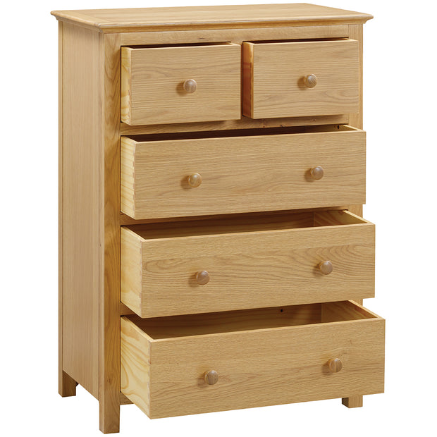 Morecombe Oak 2 over 3 Chest