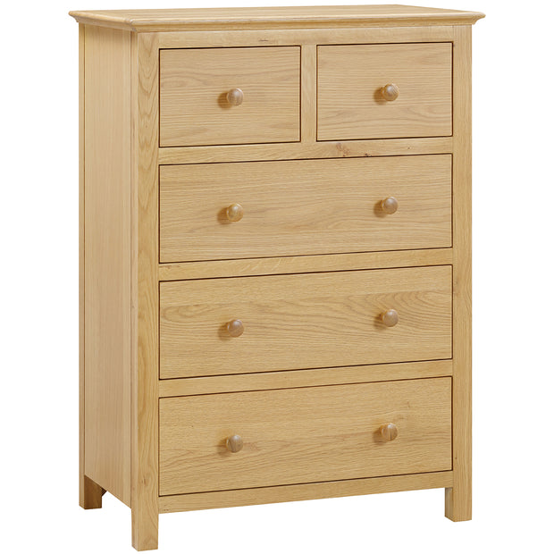 Morecombe Oak 2 over 3 Chest