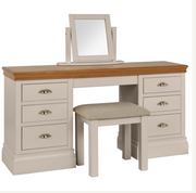 Lune Double Pedestal Dressing Table