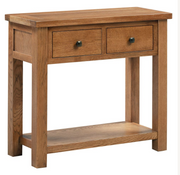 Derwent Rustic 2 Drawer Console Table