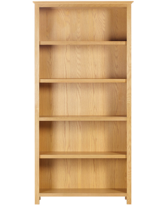 Morecombe Oak 6'Bookcase