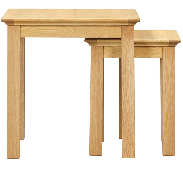 Morecombe Oak Nest of Tables