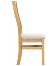 Morecombe Oak Slatted Dining Chair