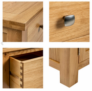 Derwent Oak Filing Cabinet