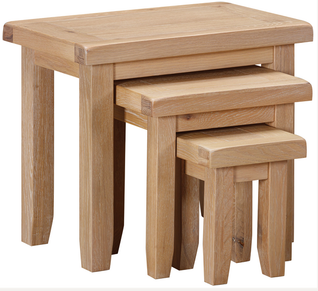 Winchester Oak Nest of Tables