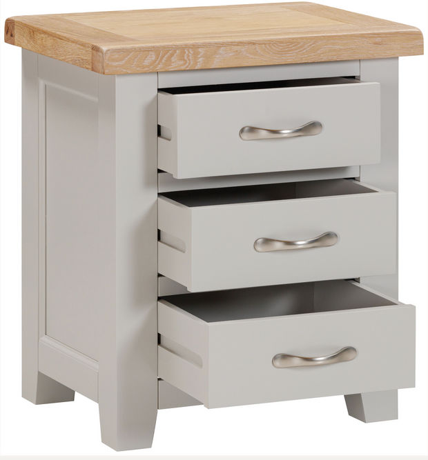 Winchester Painted 3-Drawers Bedside