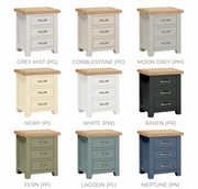 Winchester Painted 3-Drawers Bedside