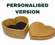 Personalised Heart Shaped Trinket Box