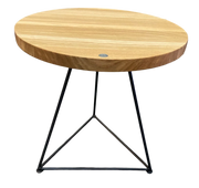 Bespoke Oak Round Side Table