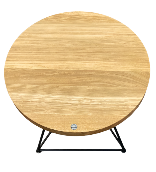 Bespoke Oak Round Side Table