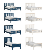 Madrid Slatted Bed (Various Sizes)