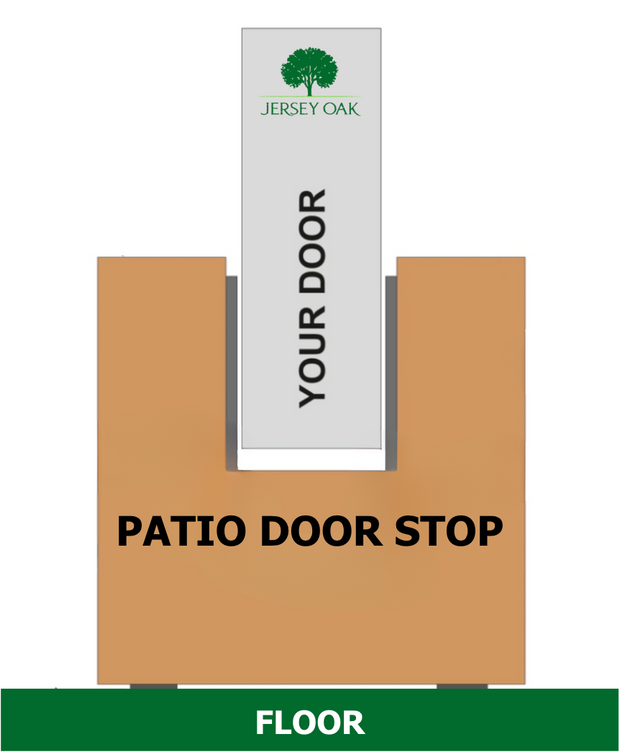 Patio Door Stops (With Door Slot)