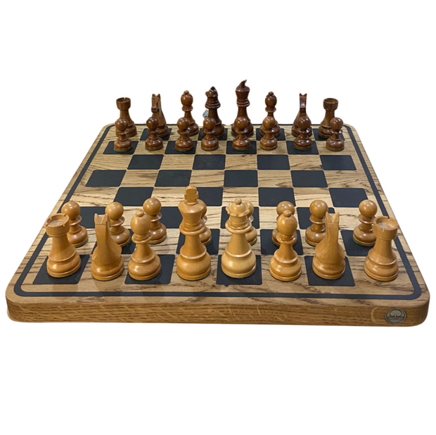 Classic Oak Chess Board