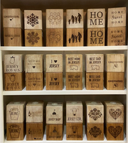 Engraved Candle Cube - 10x10