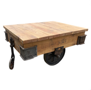 Railway Cart Coffee Table