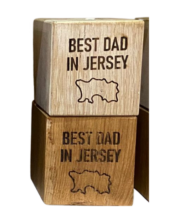 Engraved Candle Cube - 10x10