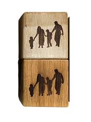 Engraved Candle Cube - 10x10