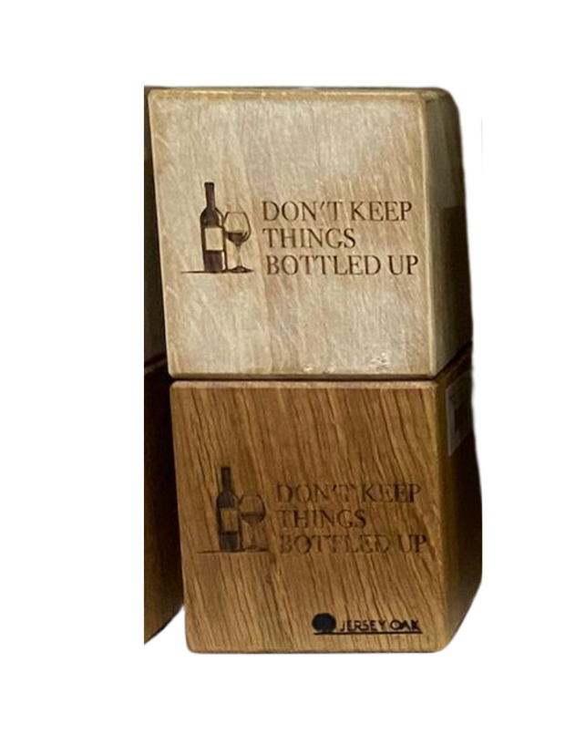 Engraved Candle Cube - 10x10