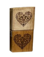 Engraved Candle Cube - 10x10