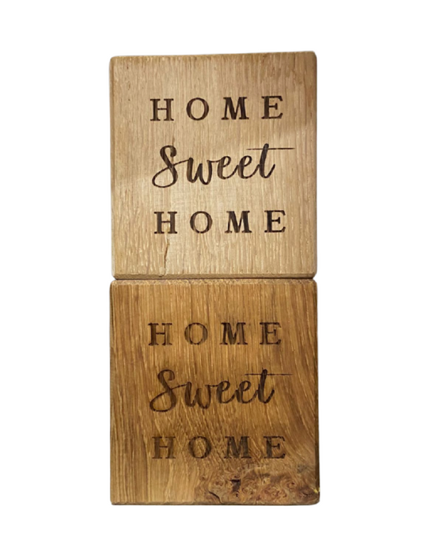 Engraved Candle Cube - 10x10