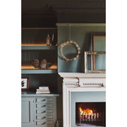 Starlight Christmas Wreath (Antique White)