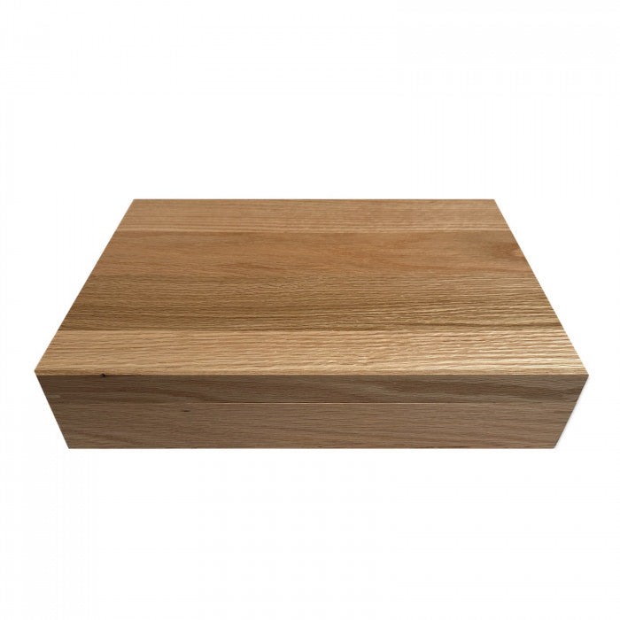Solid Oak Box with Lift-off Lid - Various Sizes (Can Be Engraved ...