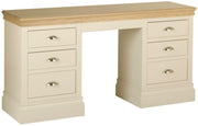 Lune Double Pedestal Dressing Table