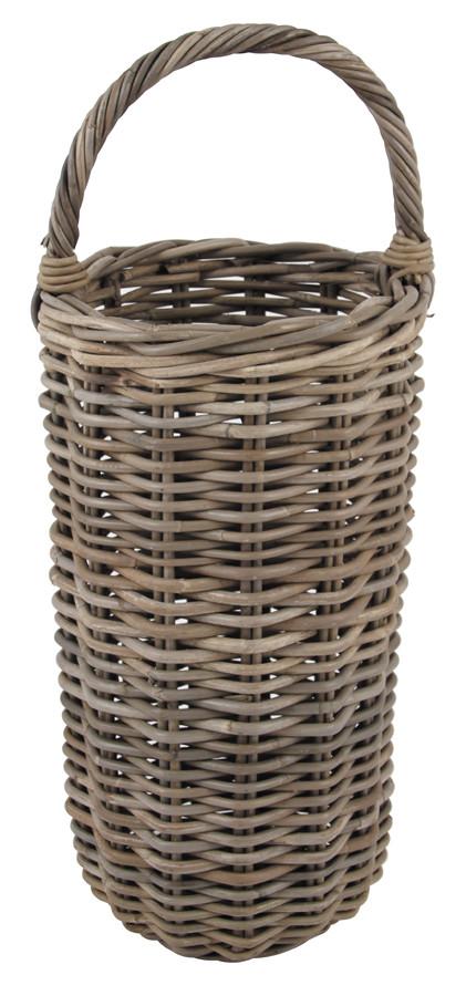 Grey Kubu Umbrella Basket