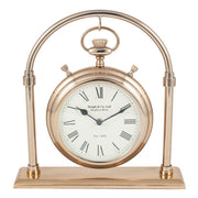 Antique Brass & Glass Carriage Clock